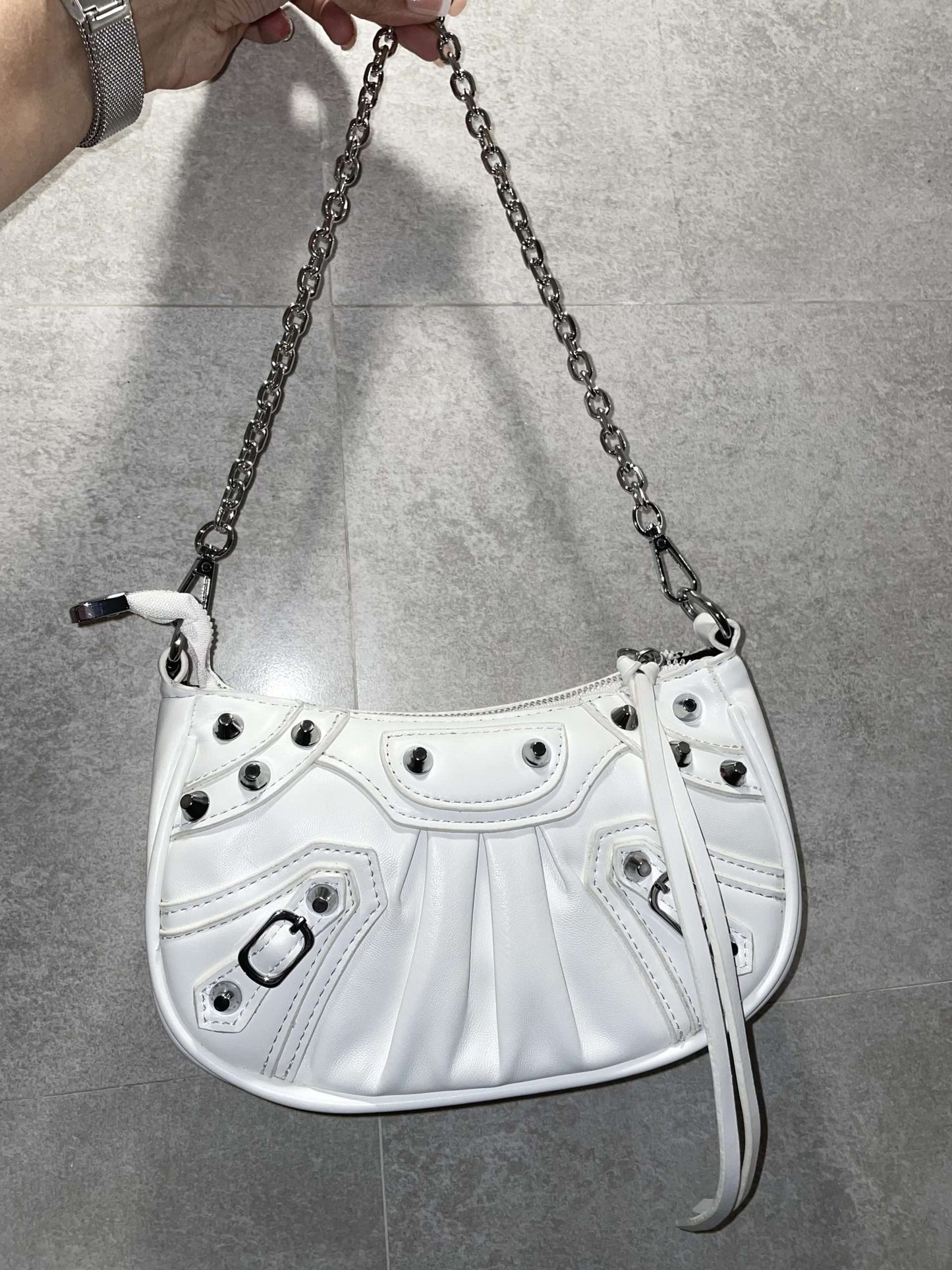 Bella Luxe Moon Chain Baguette + SlingBag