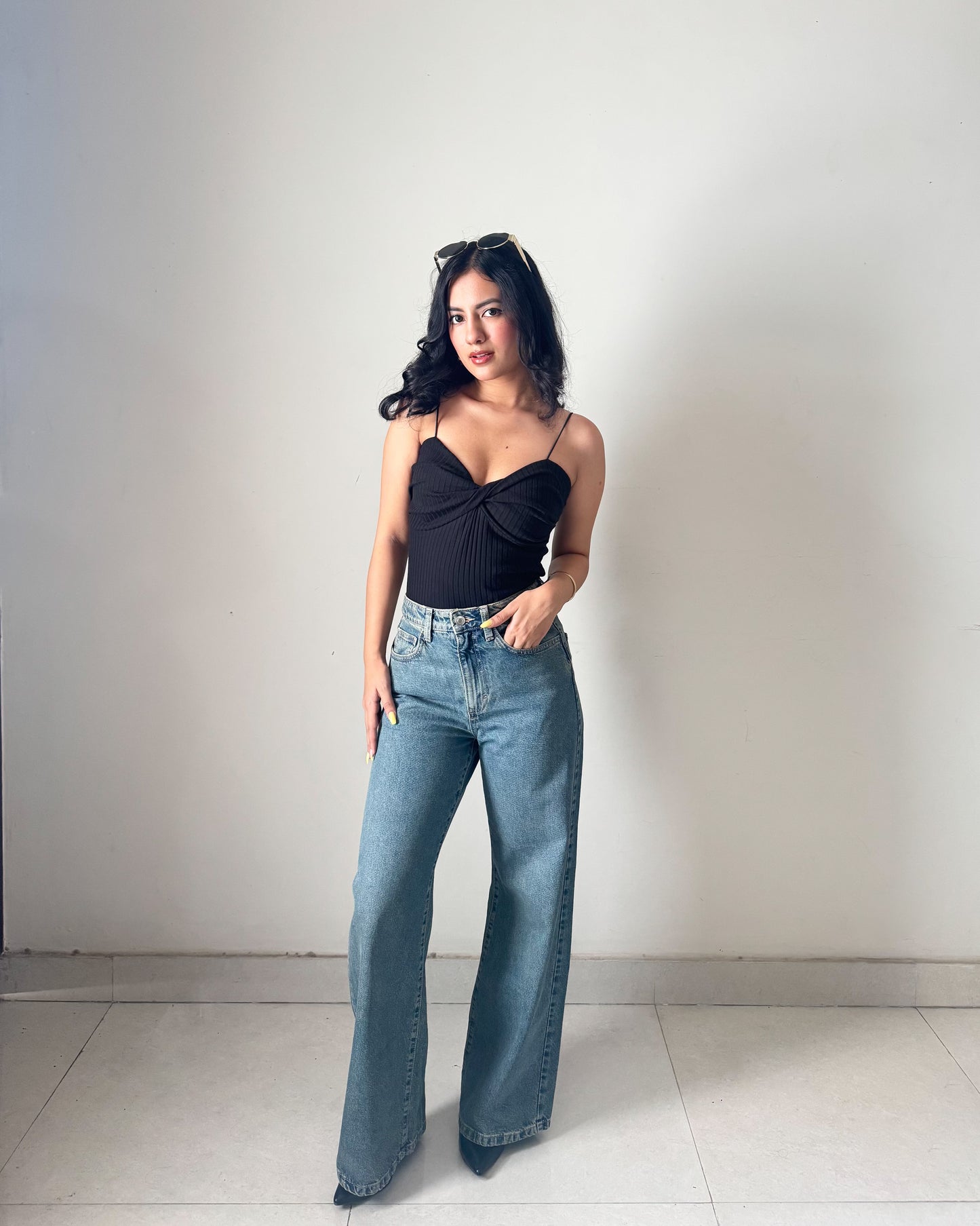 Dream Blue Washed denim