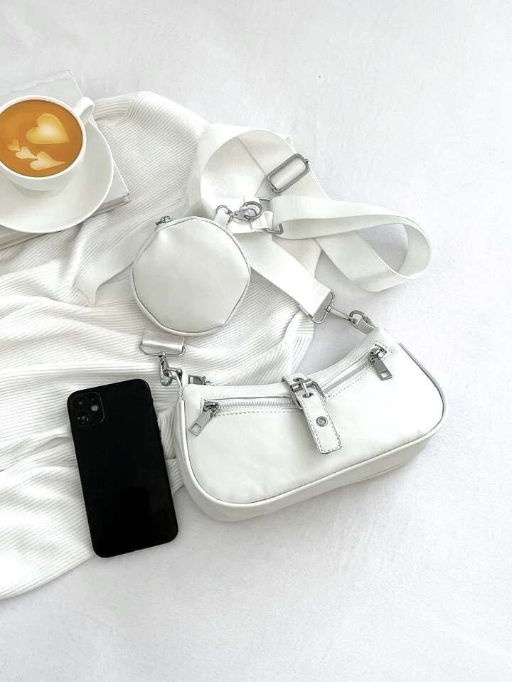 Crossbody Zipper Coin Purse