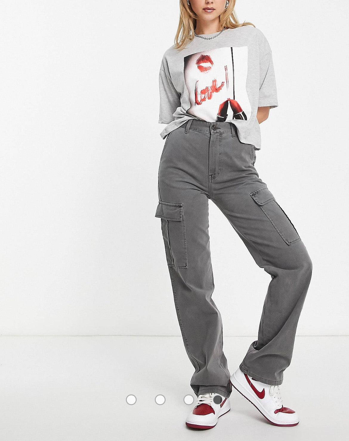 Light Grey Cargo Pants