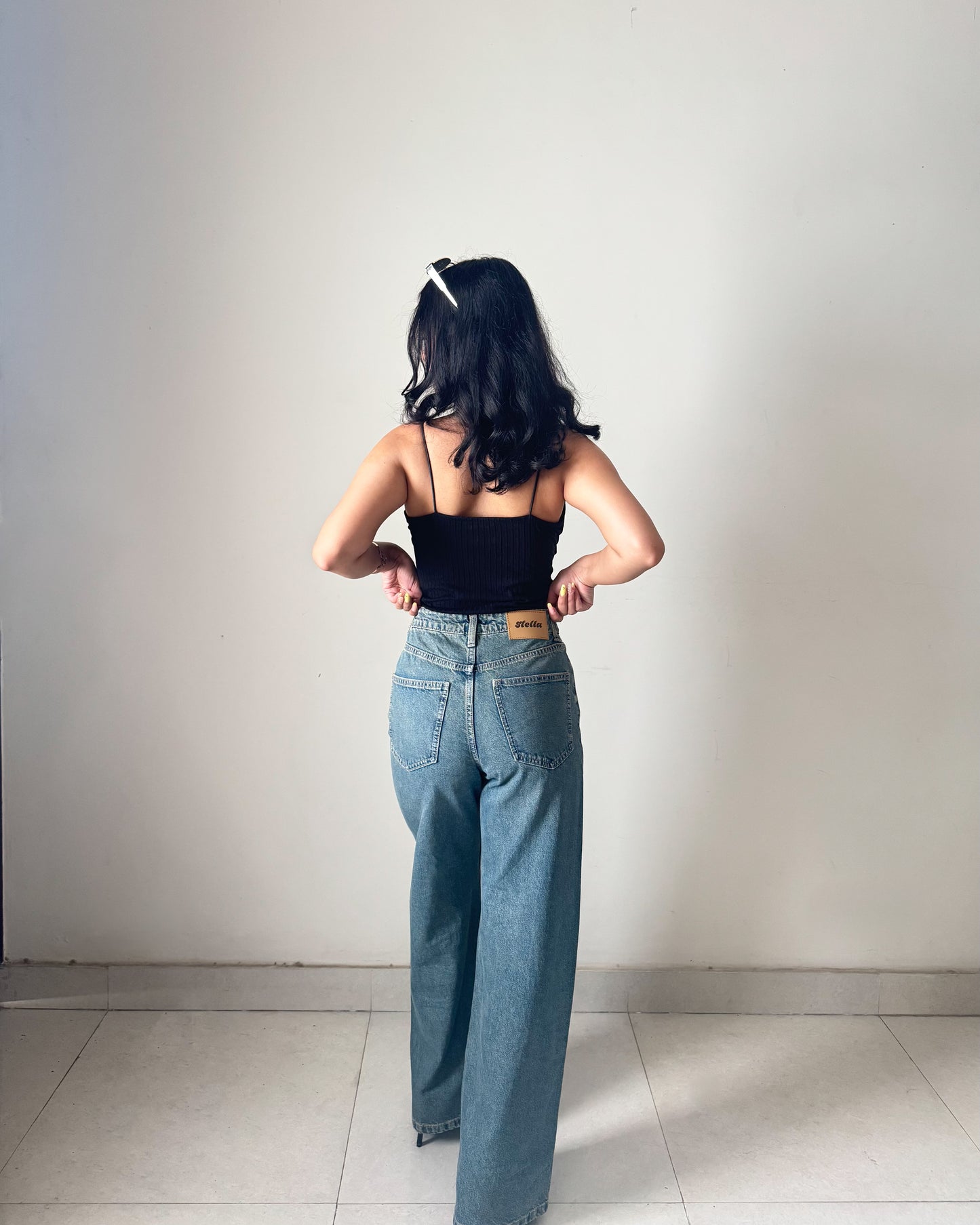 Dream Blue Washed denim