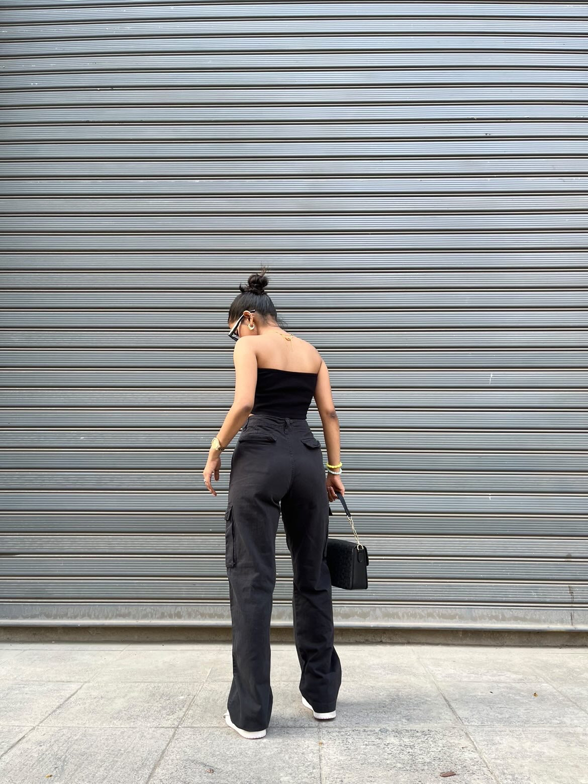 Black Cargo Pants
