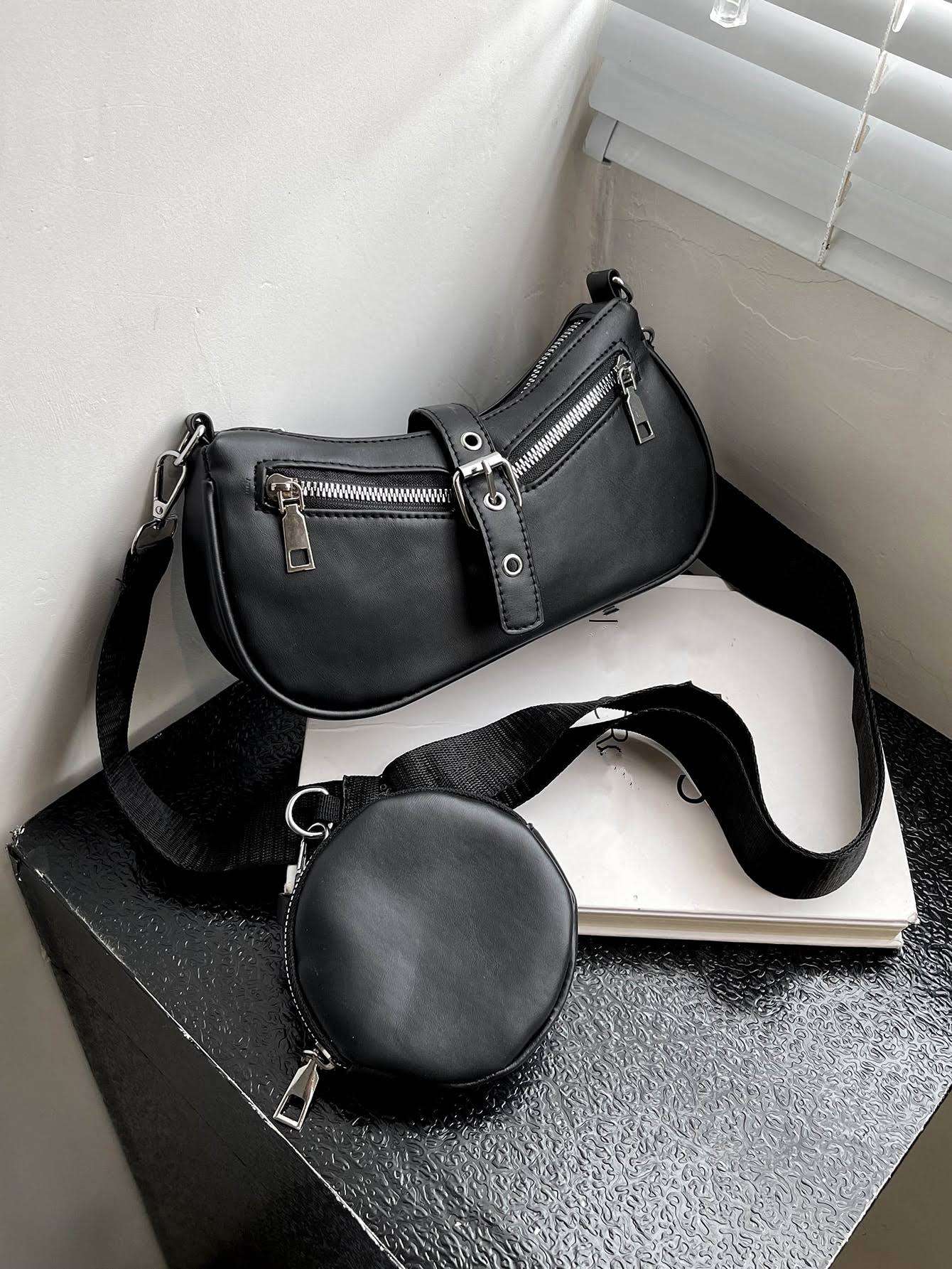 Crossbody Zipper Coin Purse