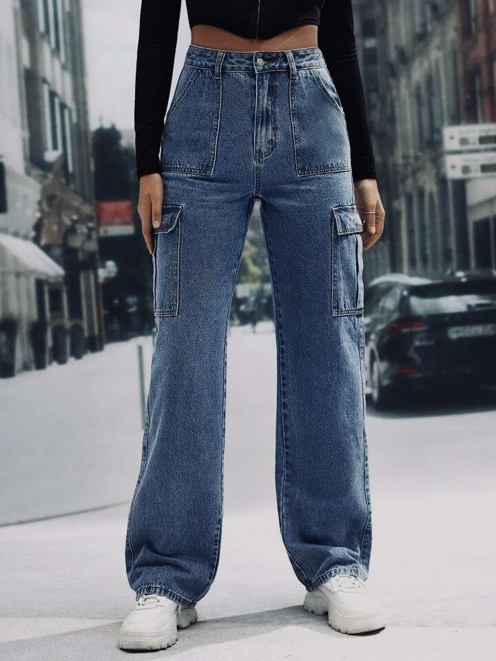 Denim Cargo Pants - 3 shades