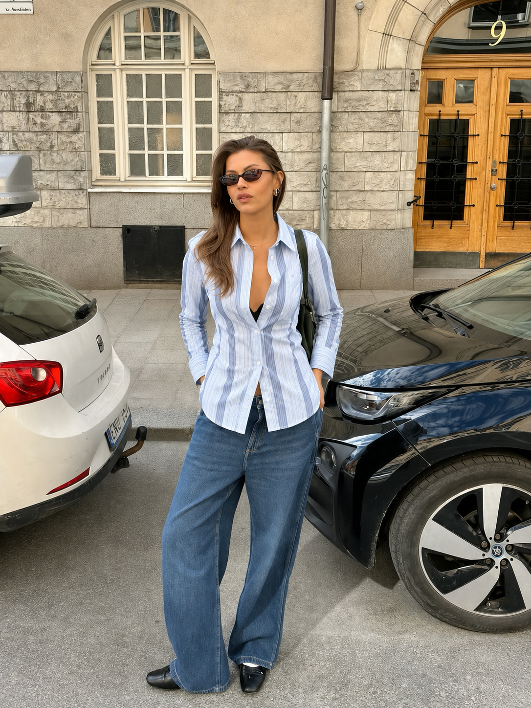 Aqua Breeze Stripe Shirt