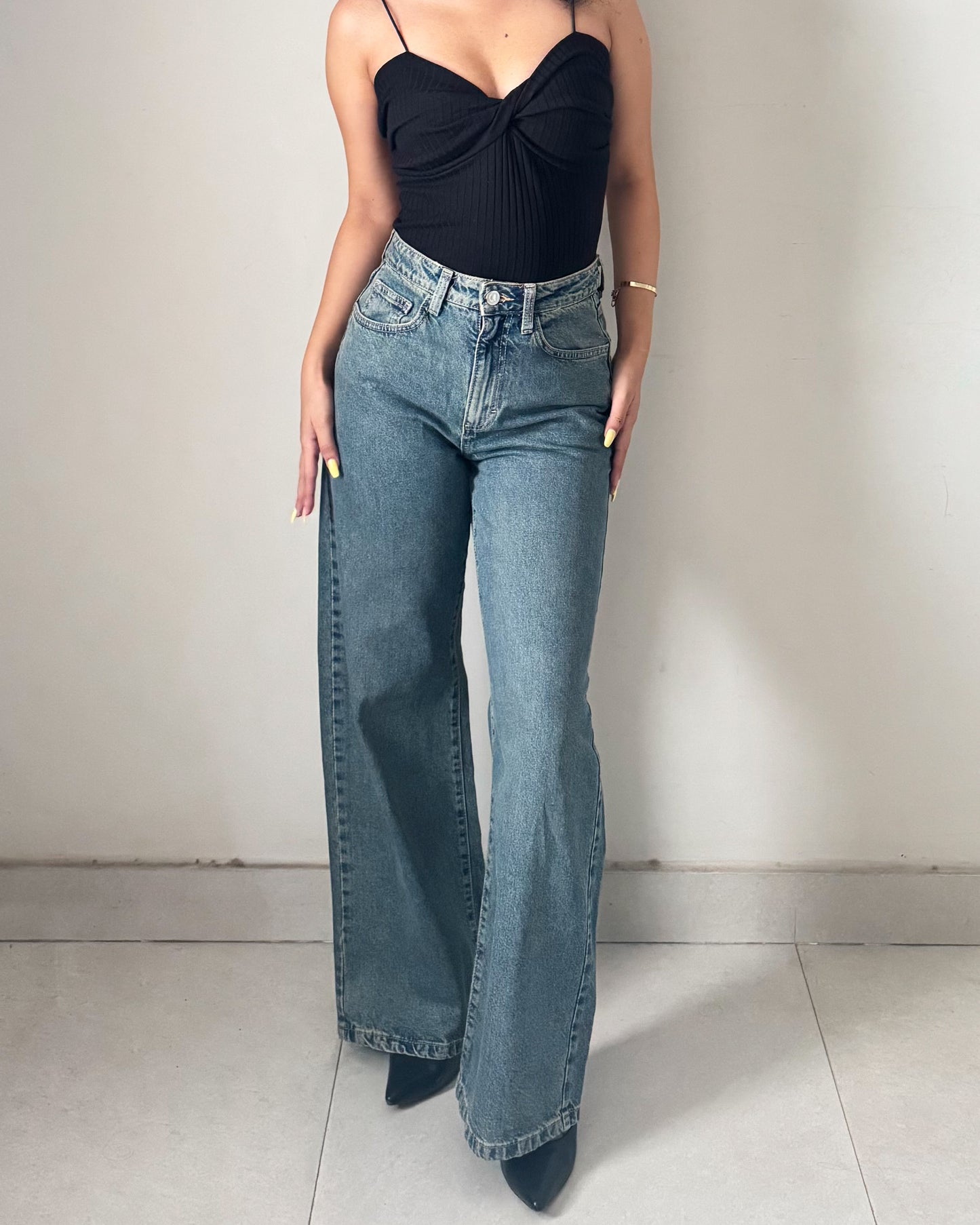 Dream Blue Washed denim