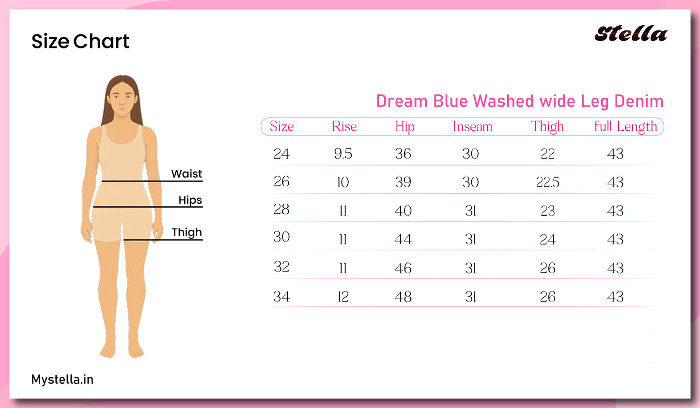 Dream Blue Washed denim