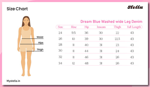 Dream Blue Washed denim custom image