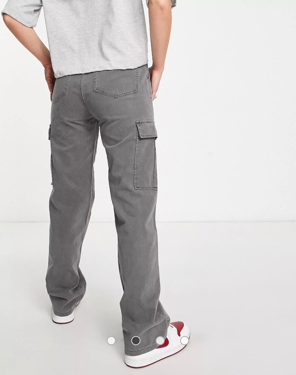 Light Grey Cargo Pants