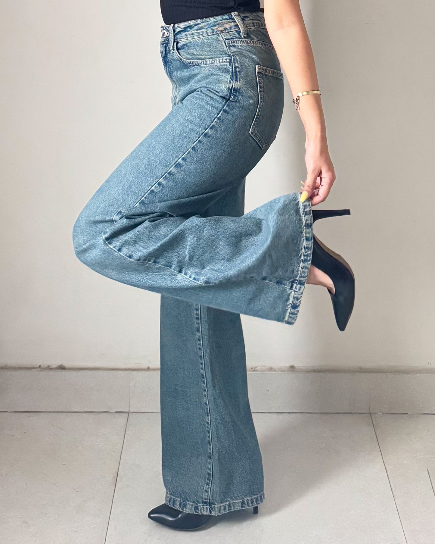 Dream Blue Washed denim