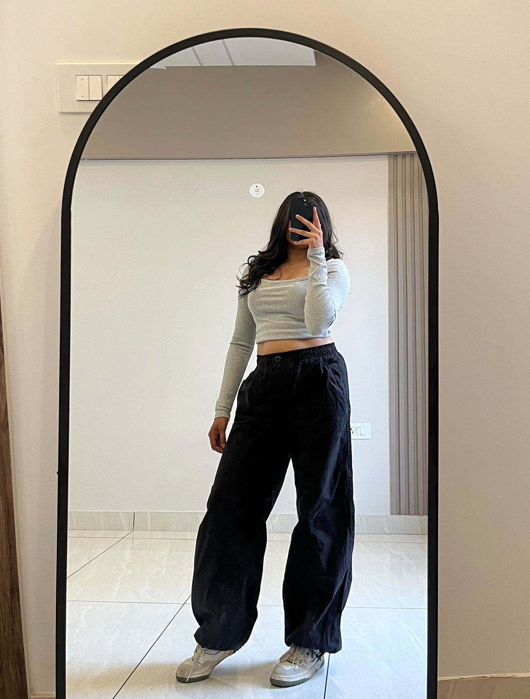 Black Parachute Pants