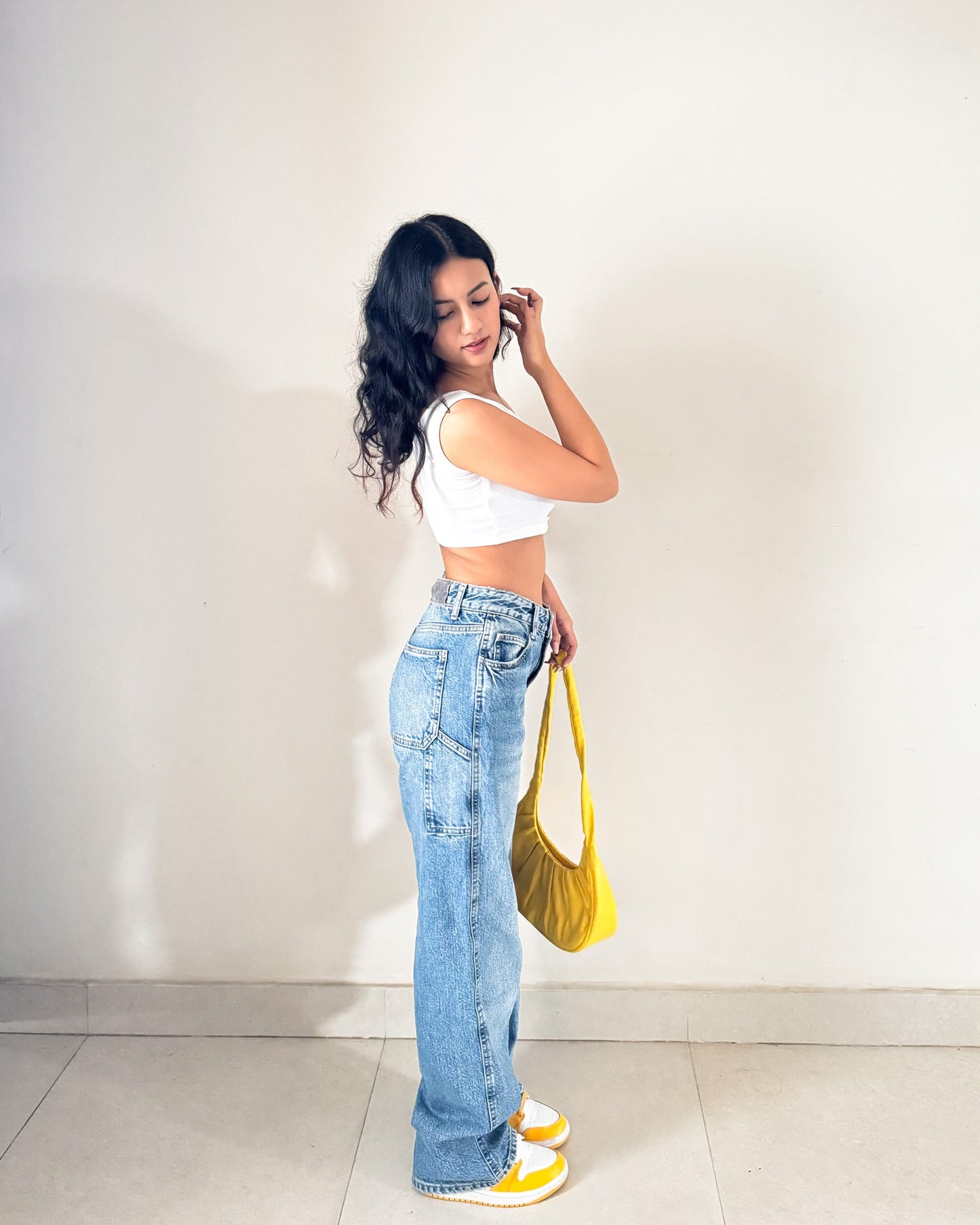 Mid Rise Carpenter Jeans