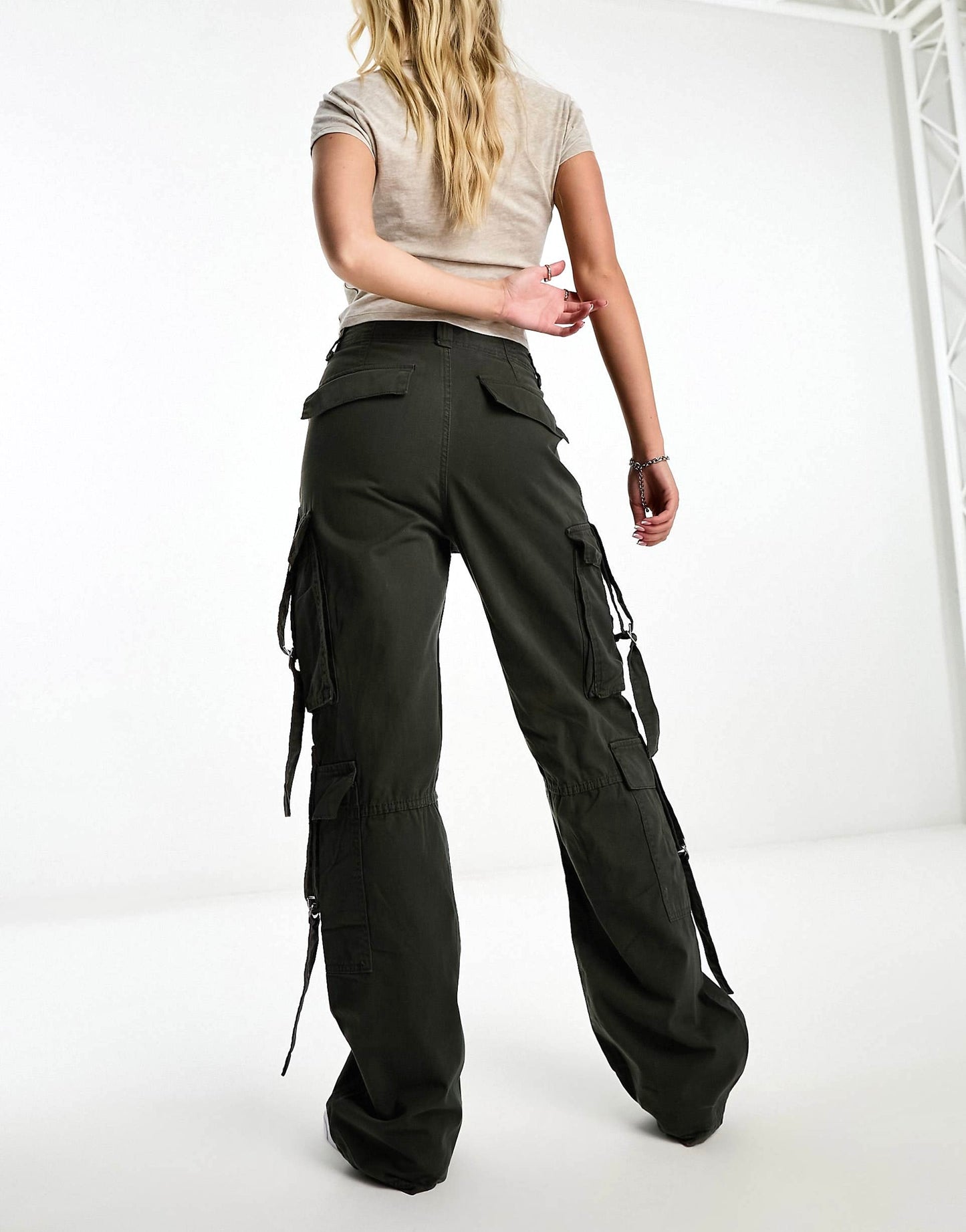 8 Pocket Carbon Black Cargo