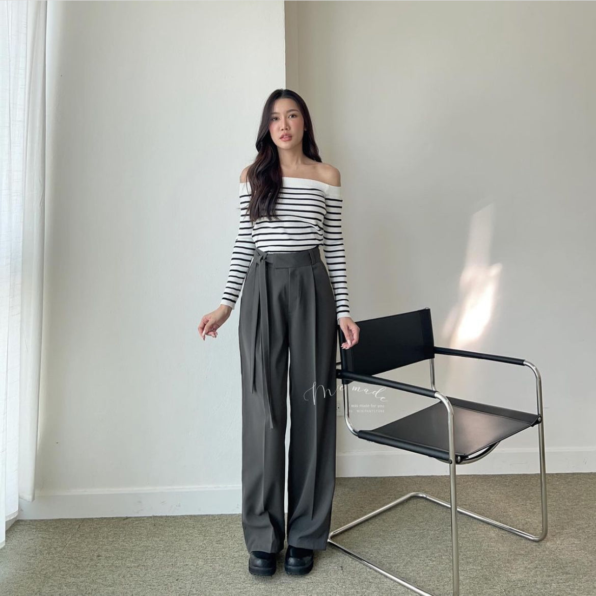 Side Knot Trousers