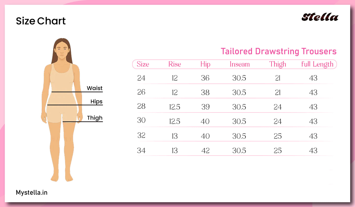 Tailored Drawstring Trousers