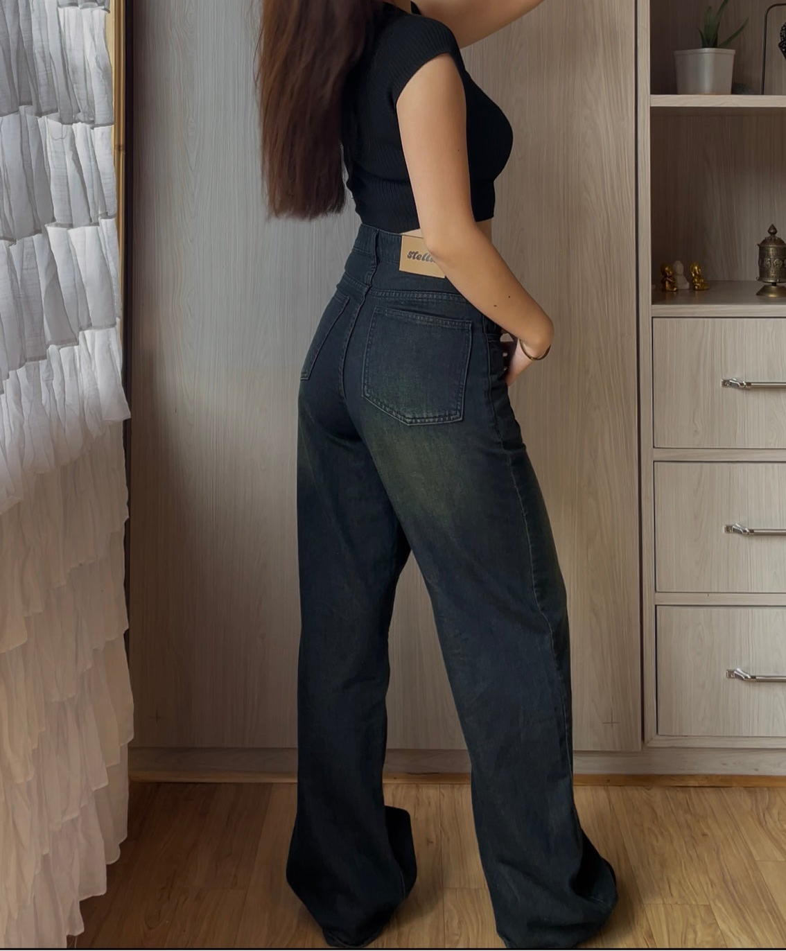 Forest Vintage Wide leg Denim