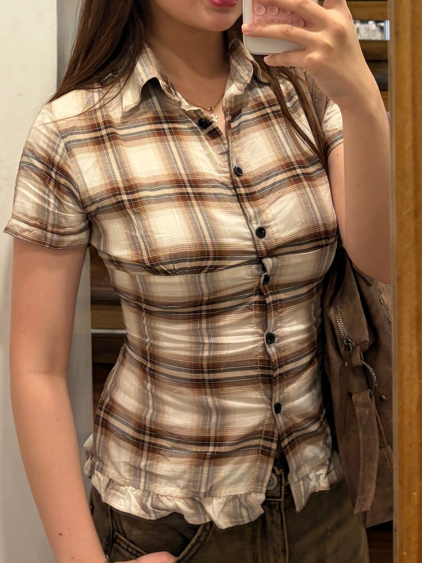 Cowboy Ruffle Shirt