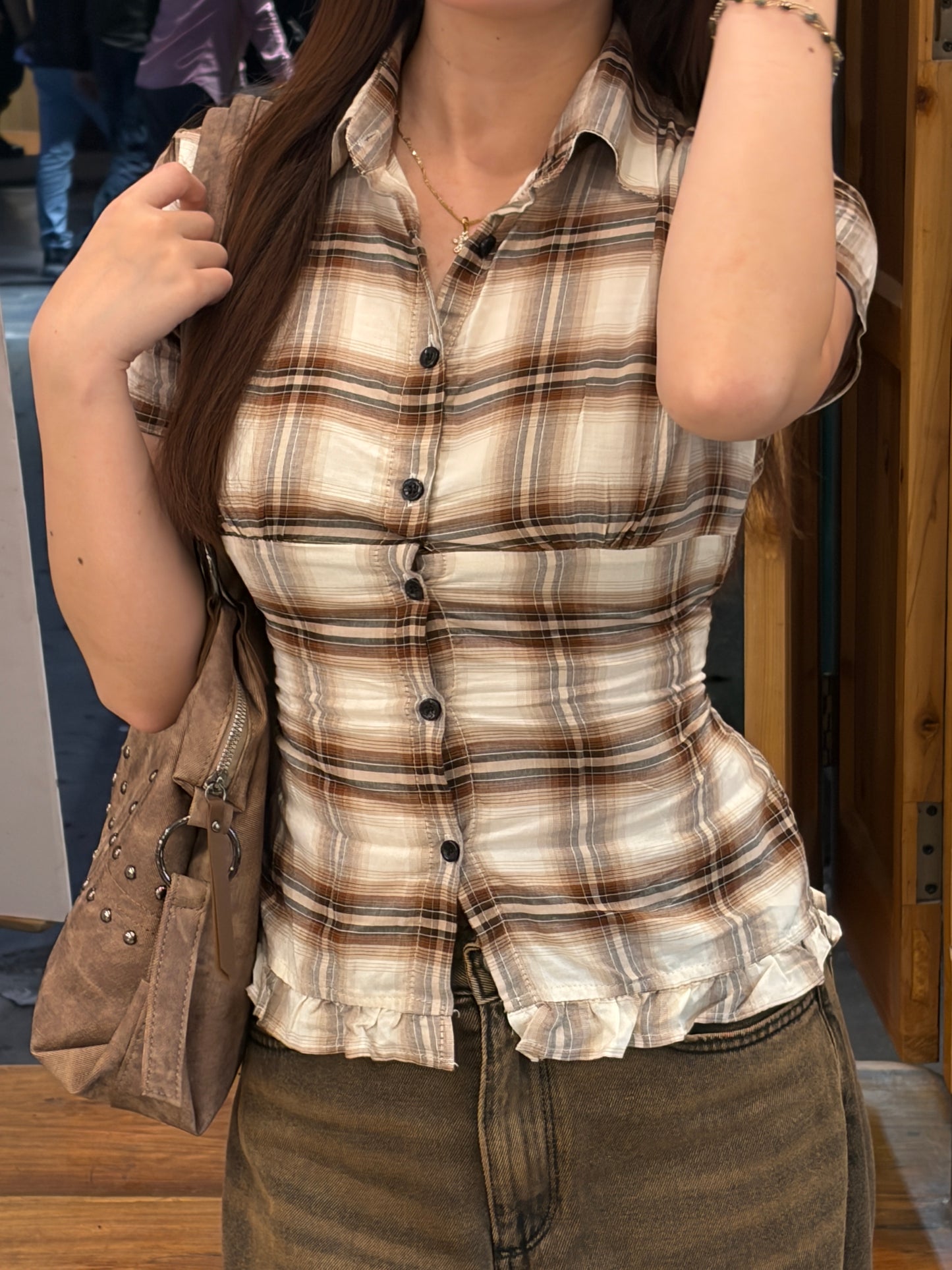 Cowboy Ruffle Shirt