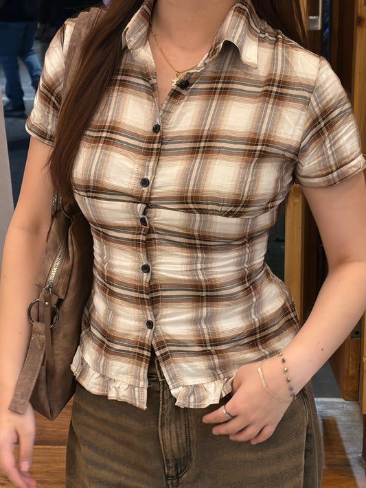 Cowboy Ruffle Shirt