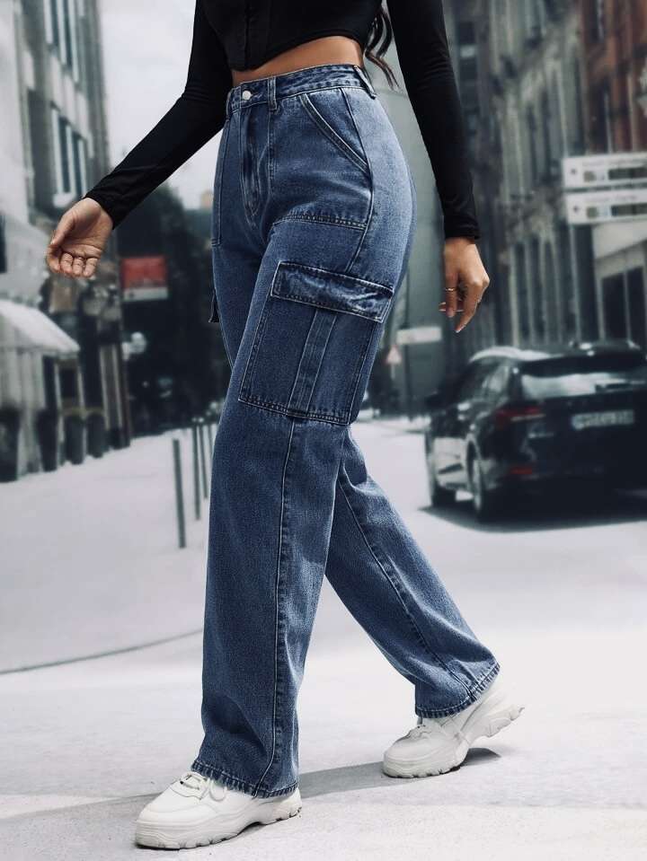 Denim Cargo Pants - 3 shades