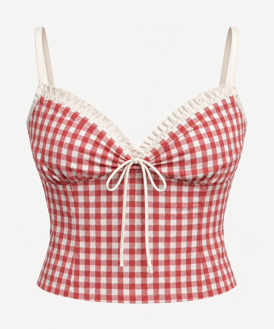 Sweet Escape Lace-Up Top