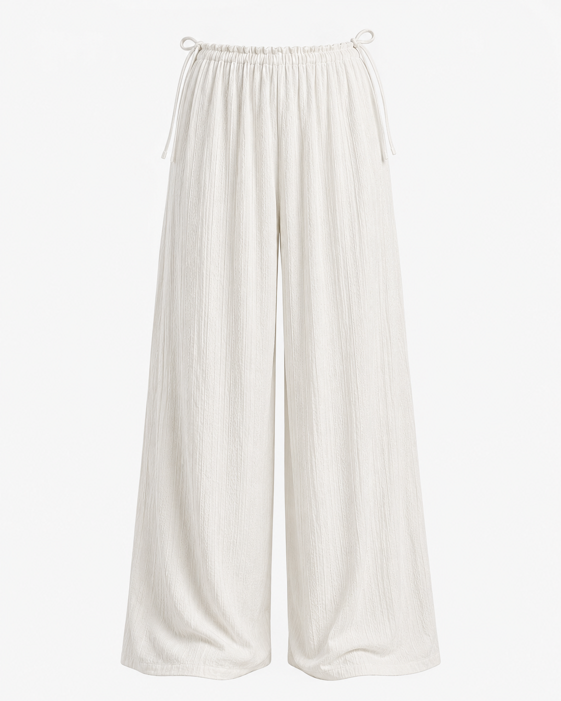 Crushed super flowy pants - Off White