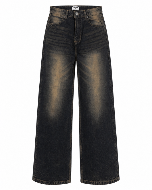 Burnt Charcoal Denim