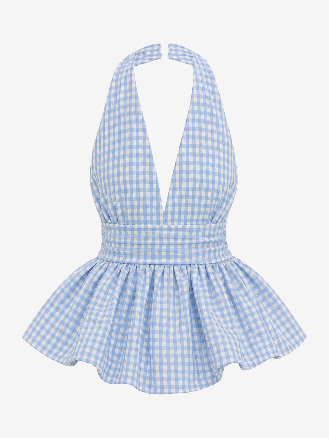 Sky Halter Bow Top
