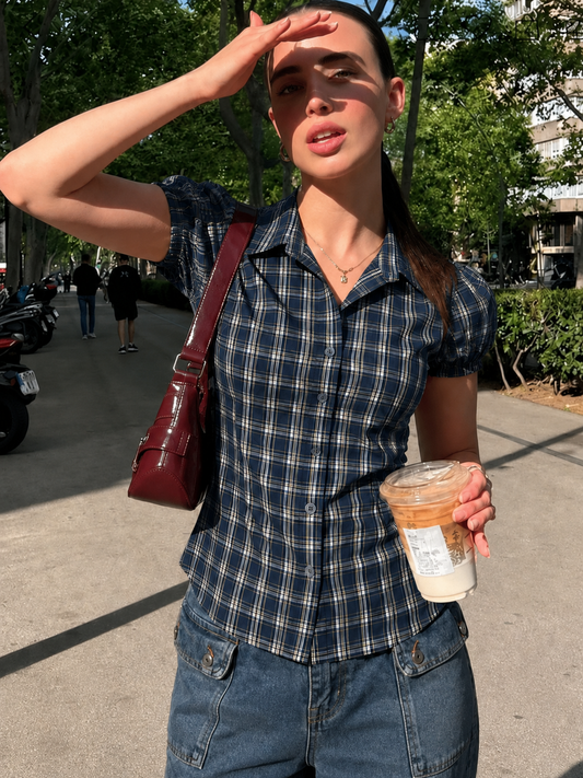 Classic Blue Check Shirt