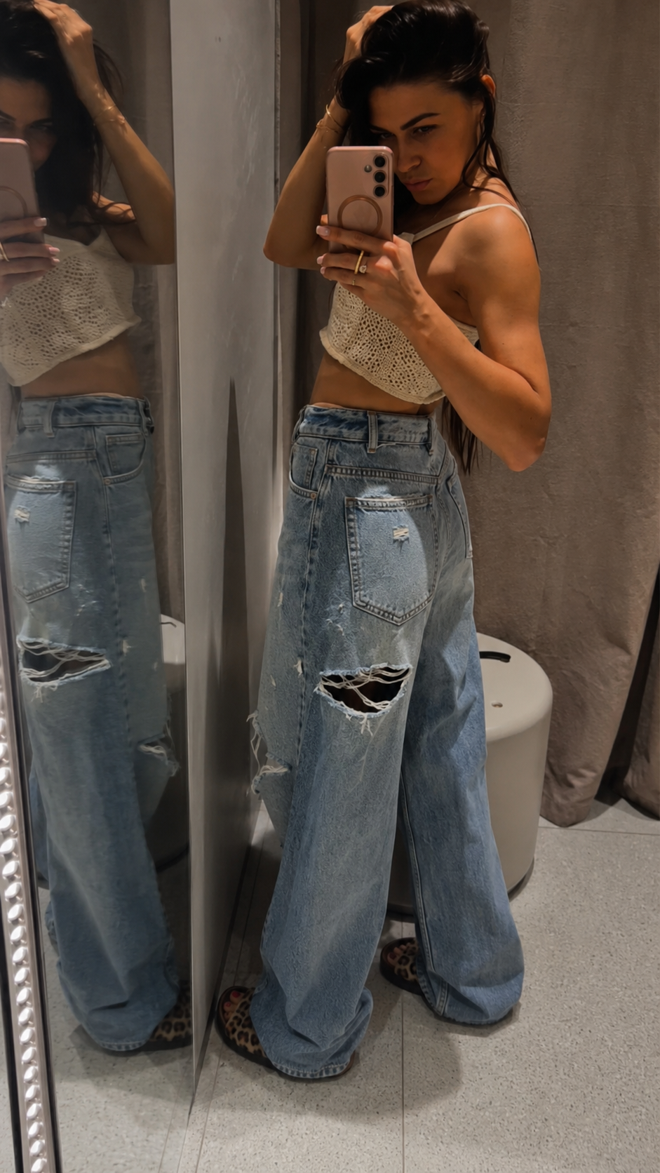 Downtown Distressed Denim