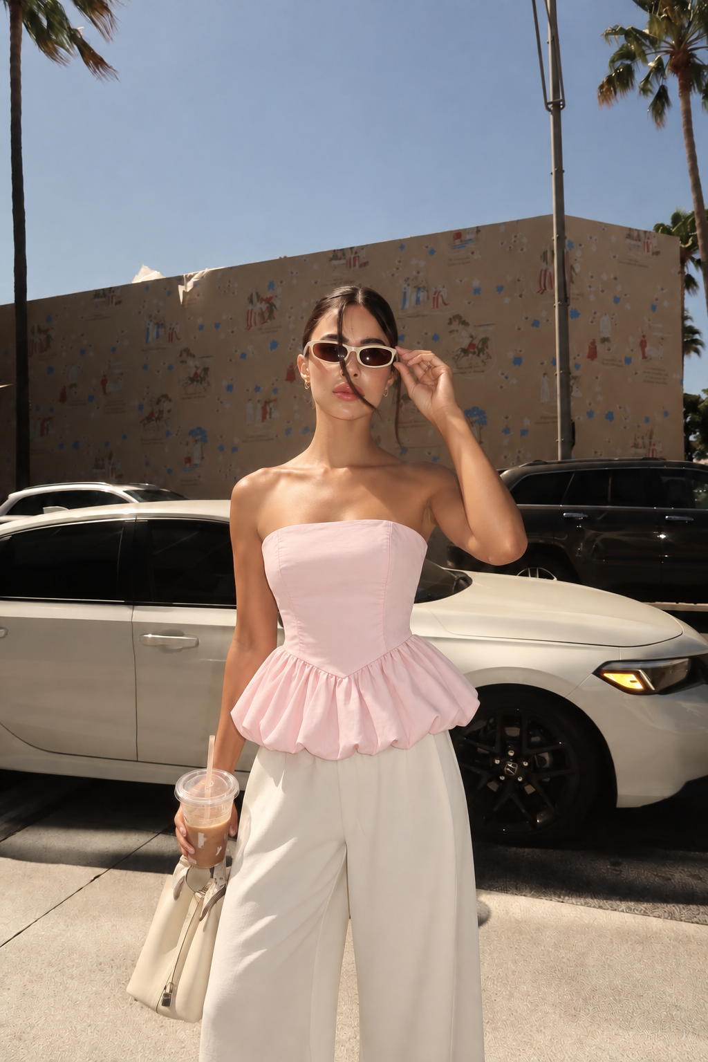 Cloud Bubble Top - Pink
