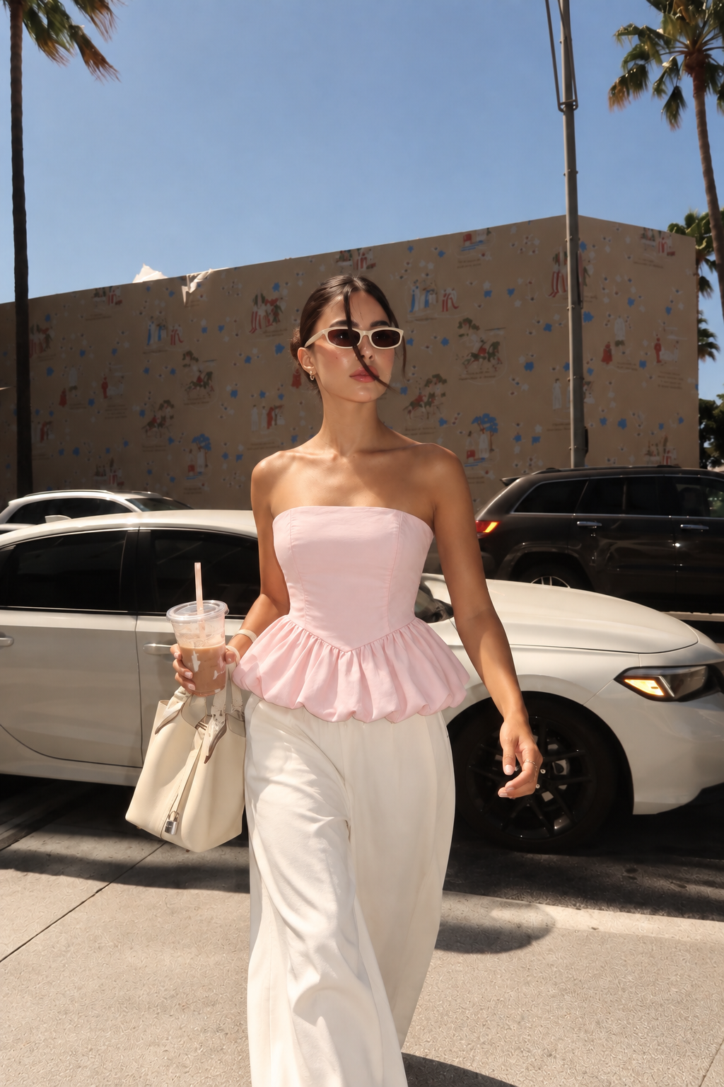 Cloud Bubble Top - Pink