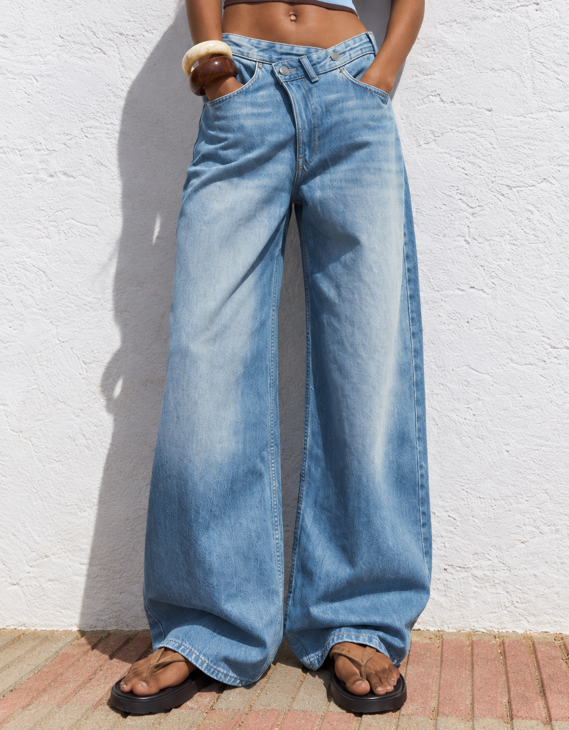 STL Asymmetrical denim