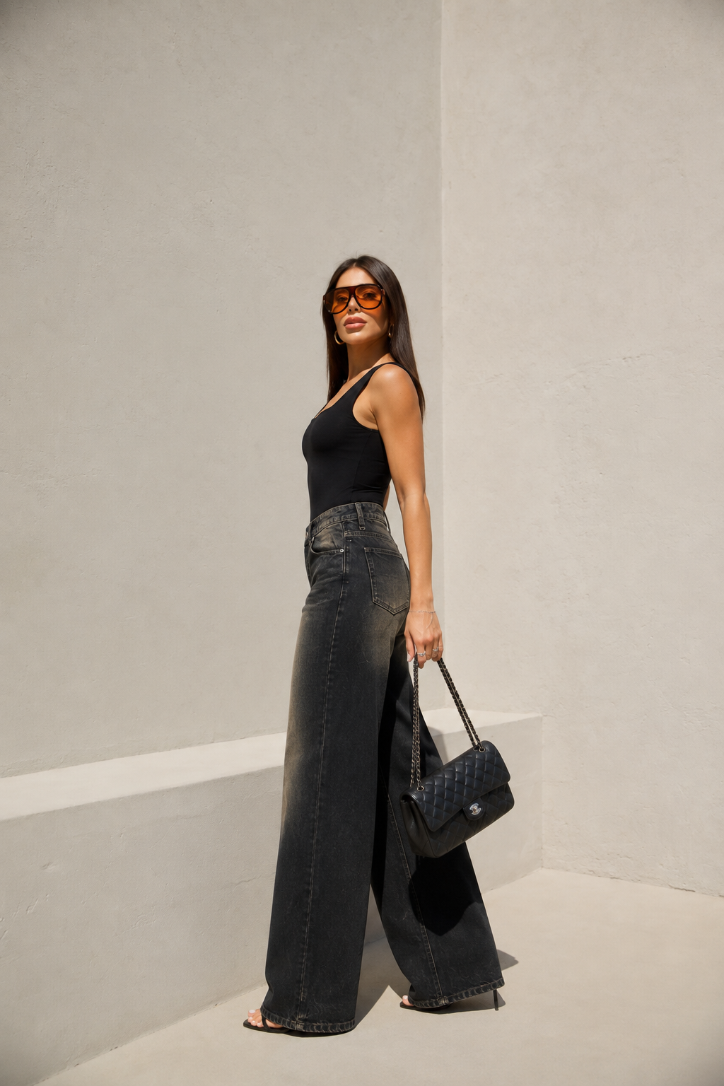 Burnt Charcoal Denim