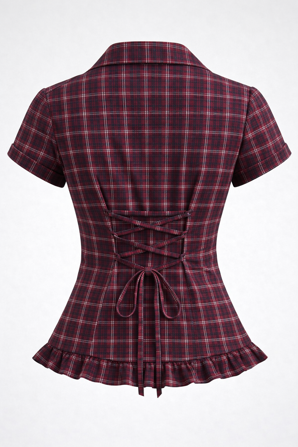 Berry Ruffle Shirt