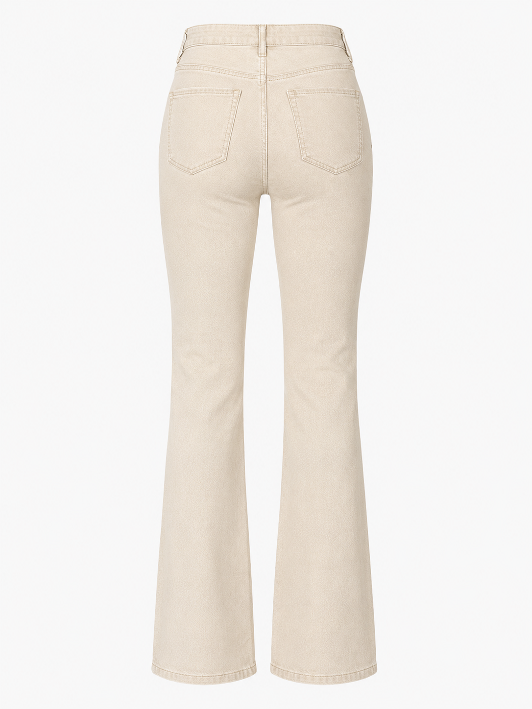 Perfect beige bootcut denim
