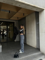 Charcoal Cargo Pants with Buckle