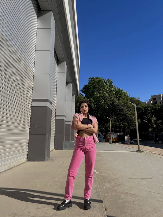 Access Denied Pink Mom Jeans