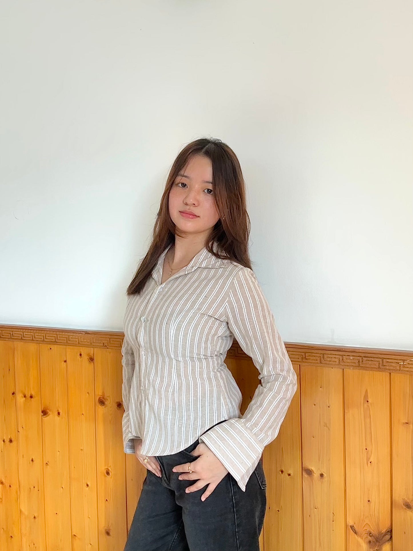 Sandstone Stripe Shirt