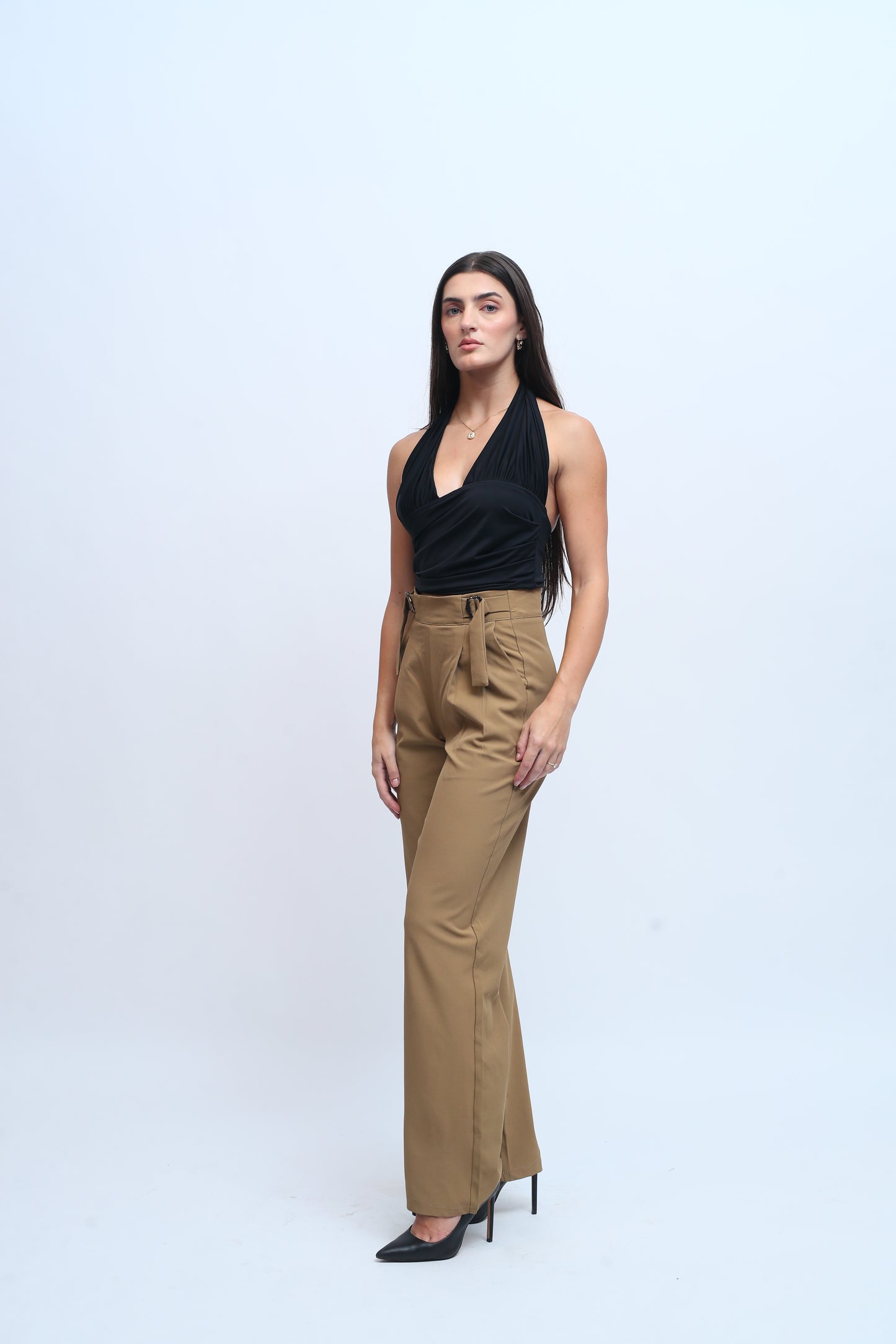 Utility Pleat Trousers (with adjustable waist)
