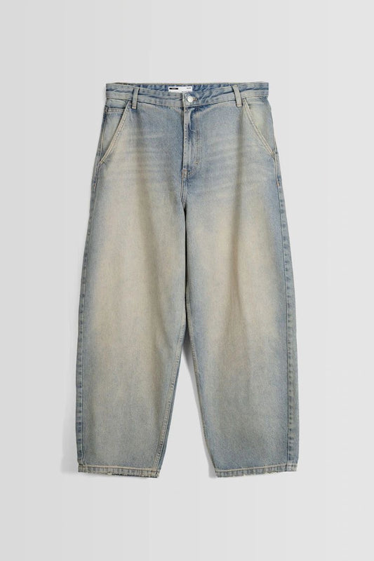 Light Blue Faded Skater Jeans
