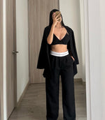 Not so basic waistband Pants