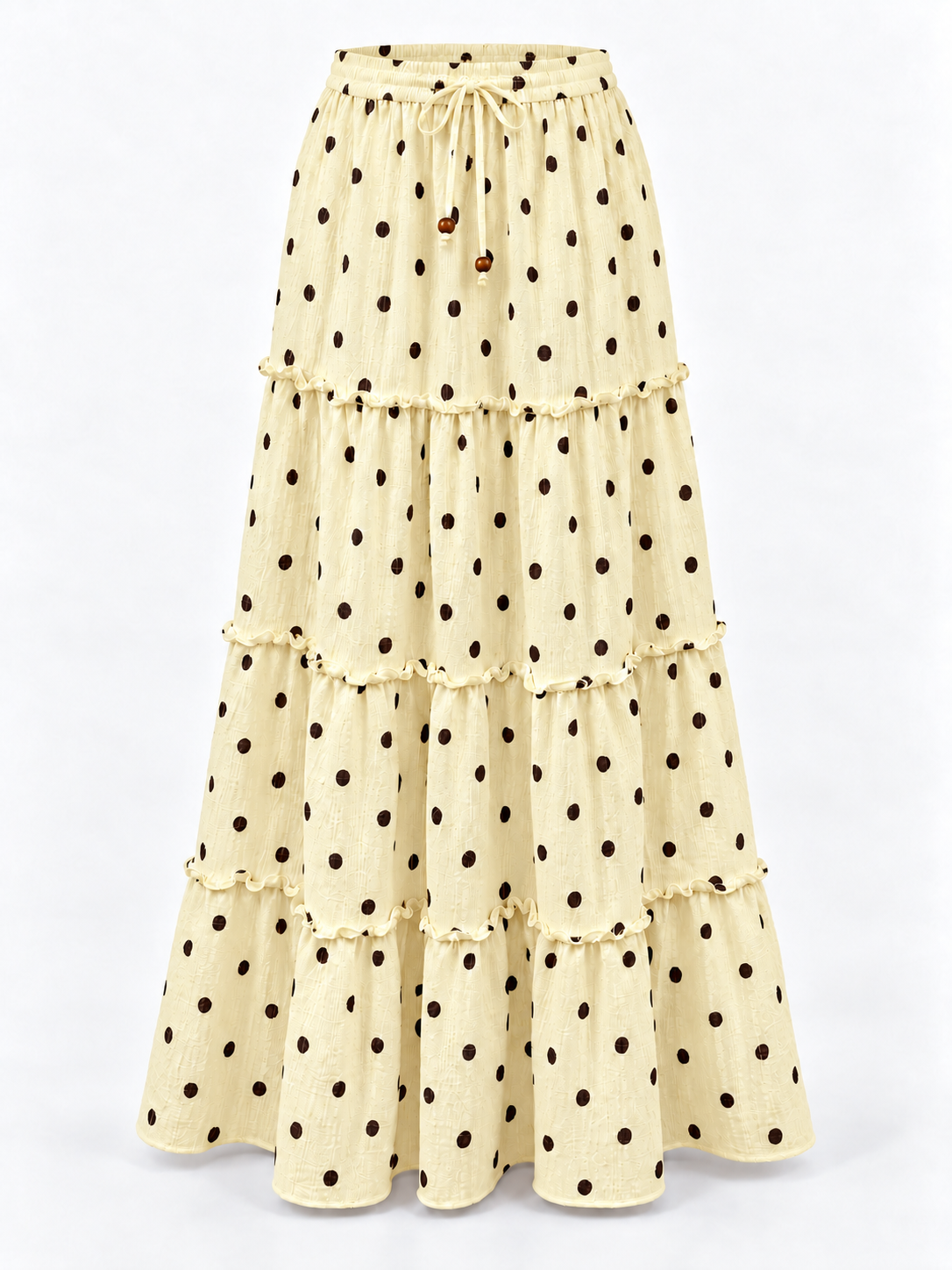 Super Flowy Butter yellow Maxi Skirt