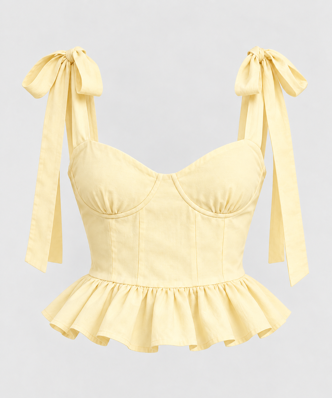 Shoulder Knot Corset style top