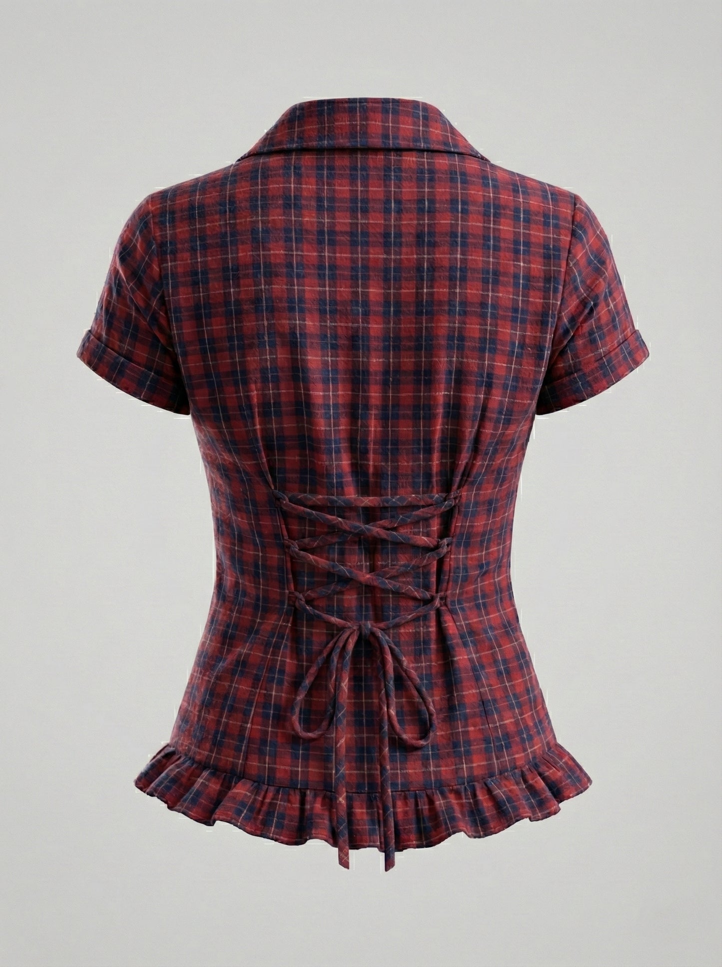 Berry Ruffle Shirt