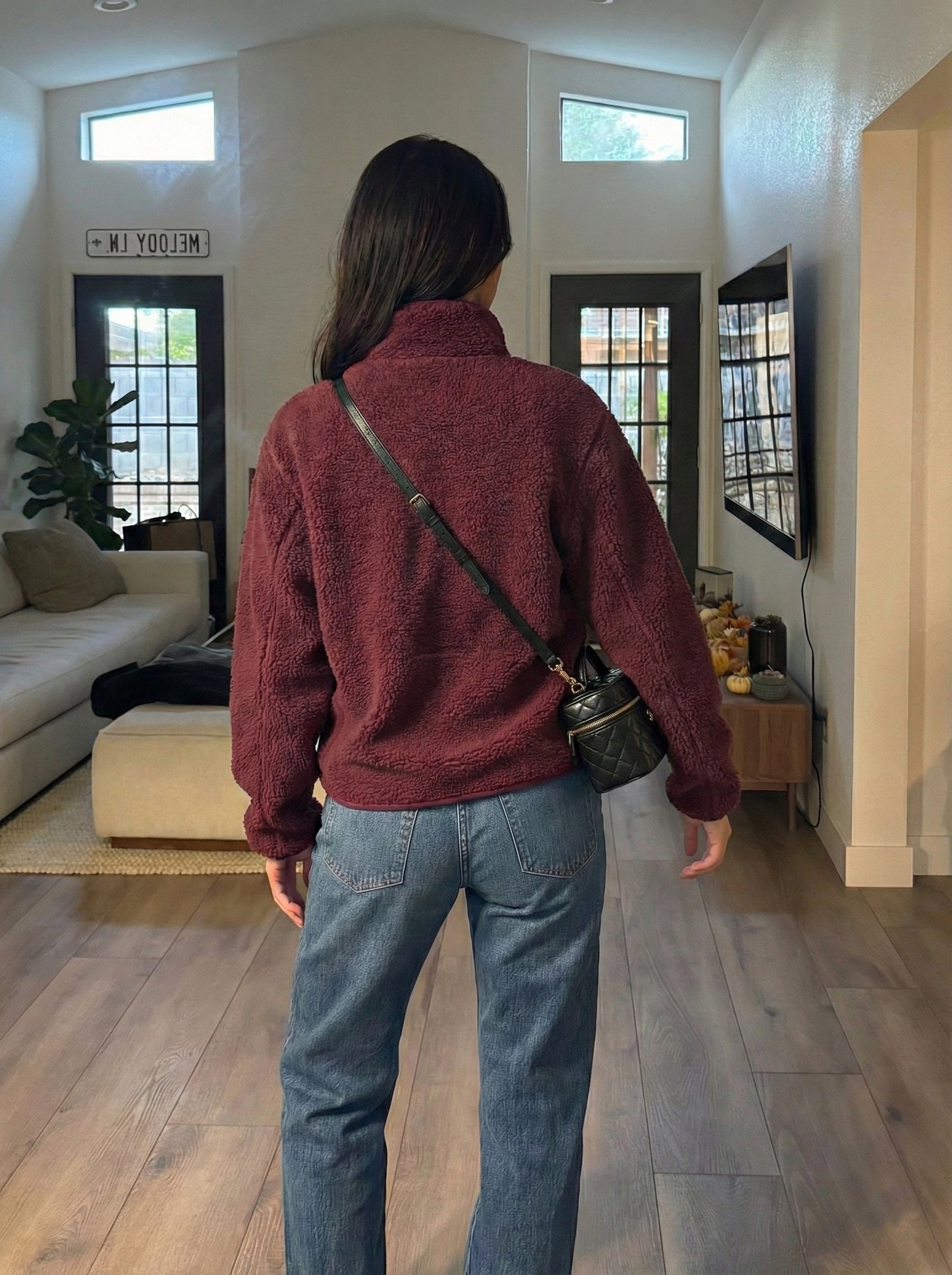 Sherpa oversized pullover