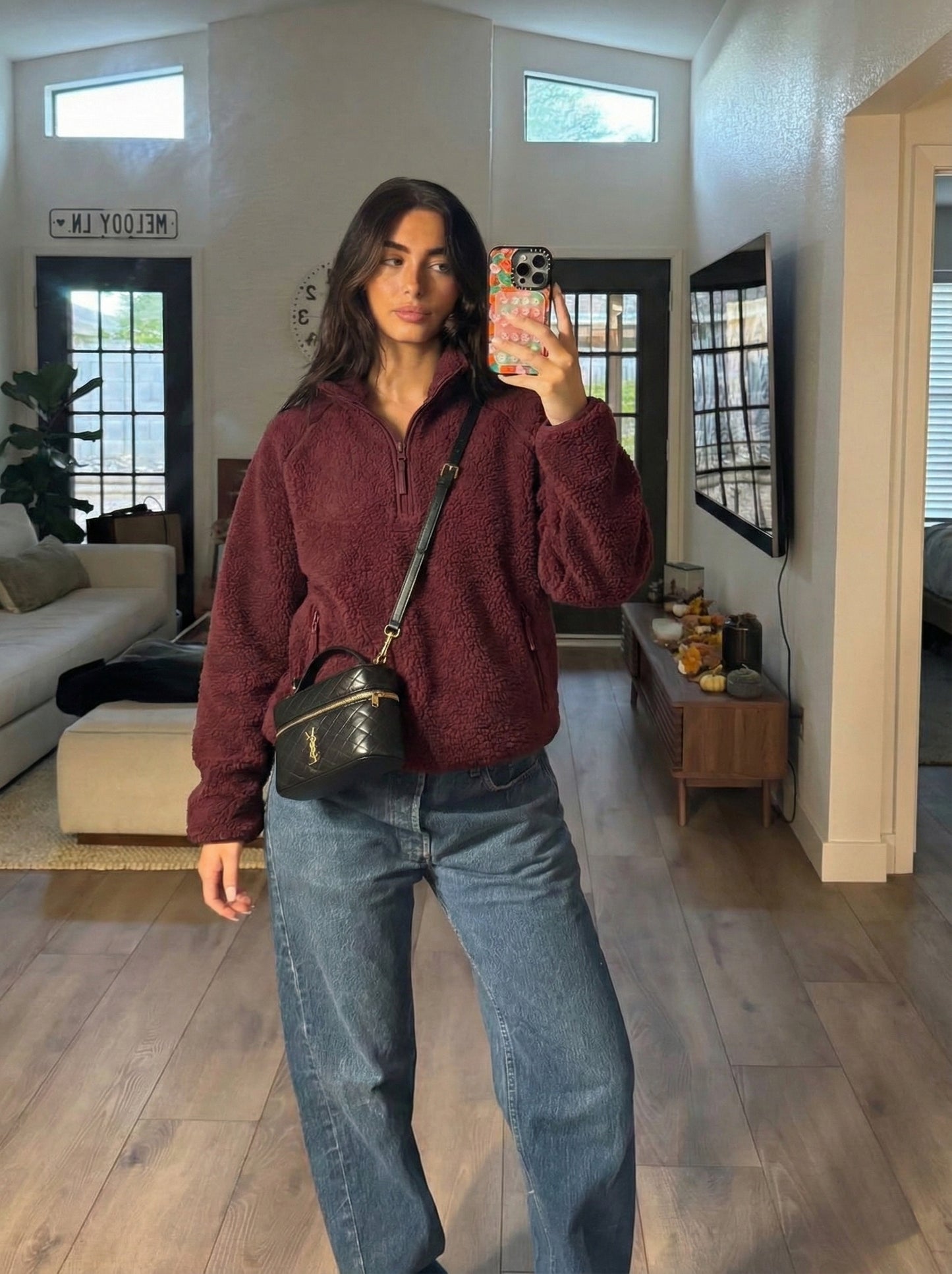 Sherpa oversized pullover