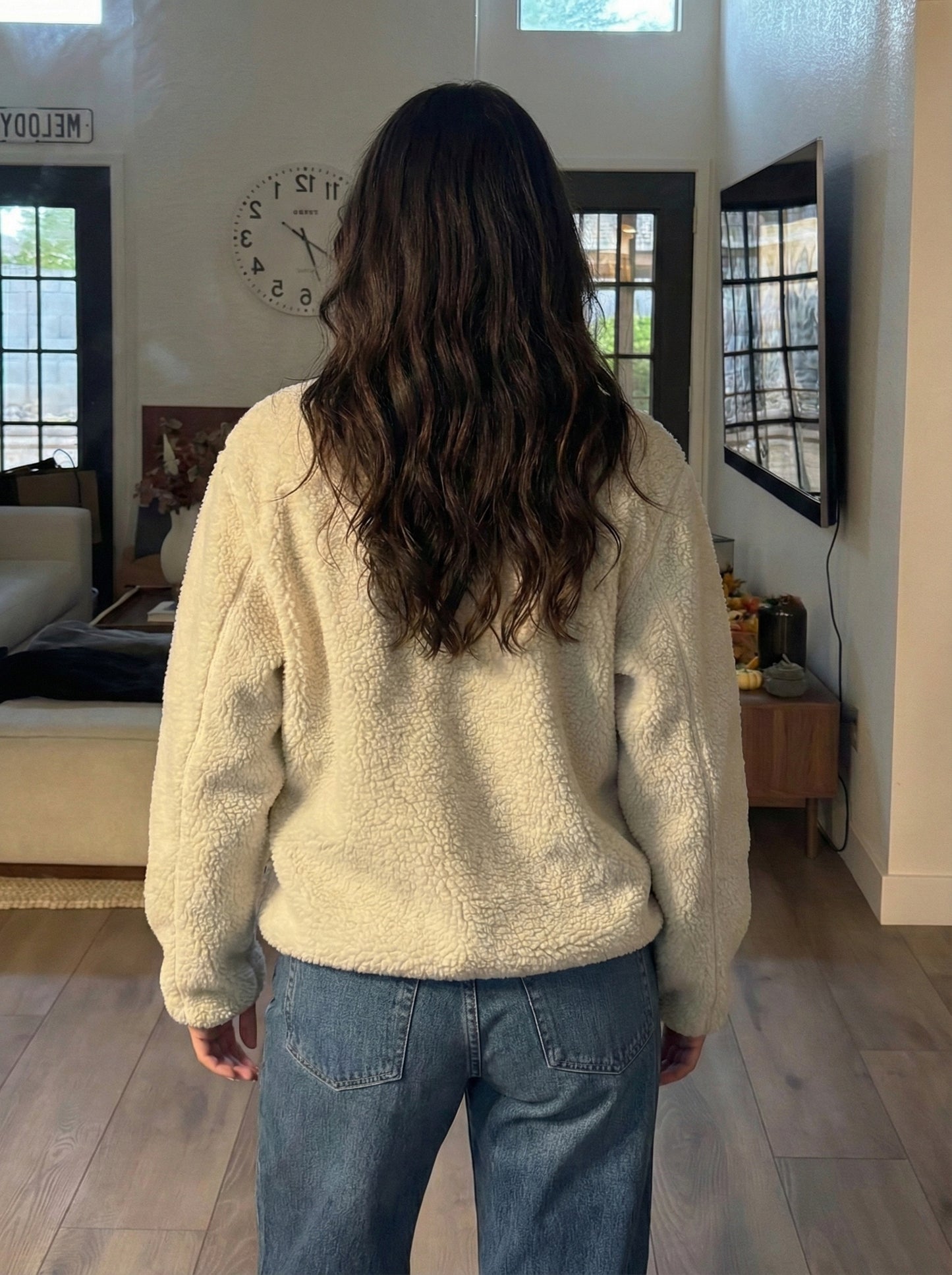 Sherpa oversized pullover