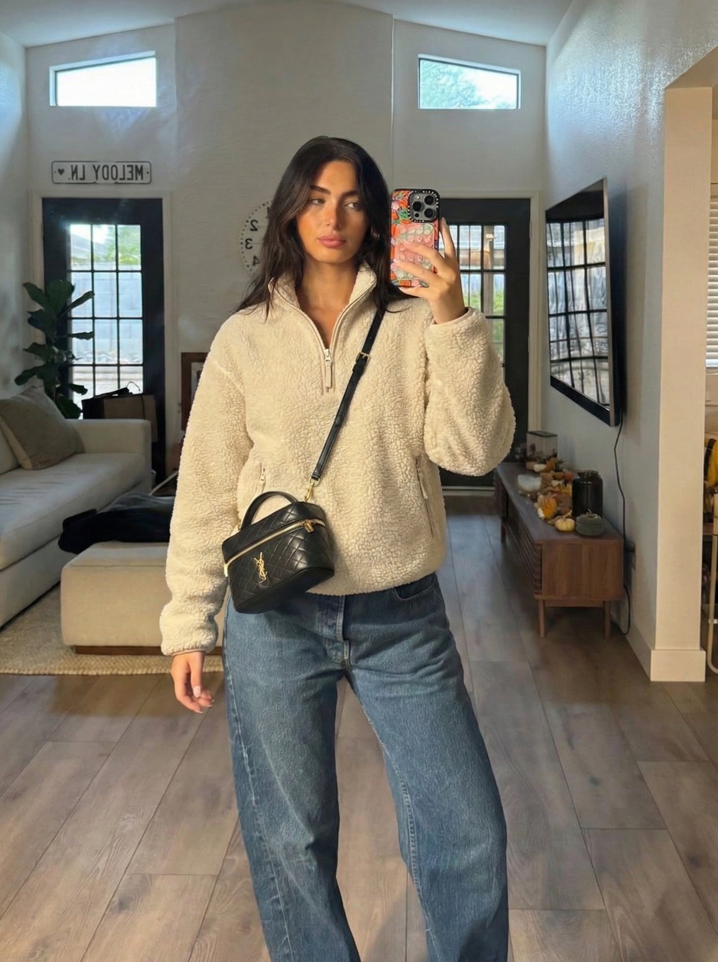 Sherpa oversized pullover