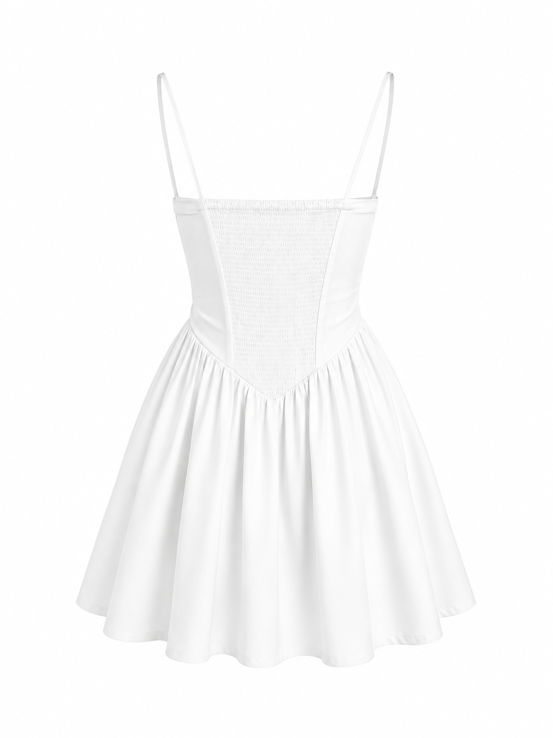 Cottage Mini Dress - White